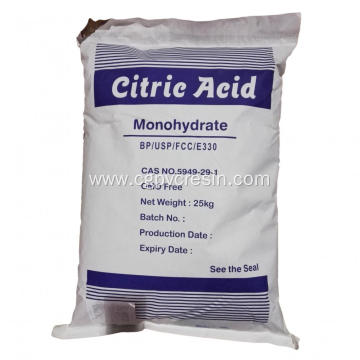 Citric Acid Monohydrate/Anhydrous for Food Additives